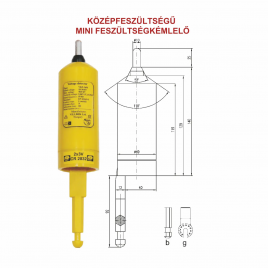 Középfeszültségű mini feszültségkémlelő-VKP-36M